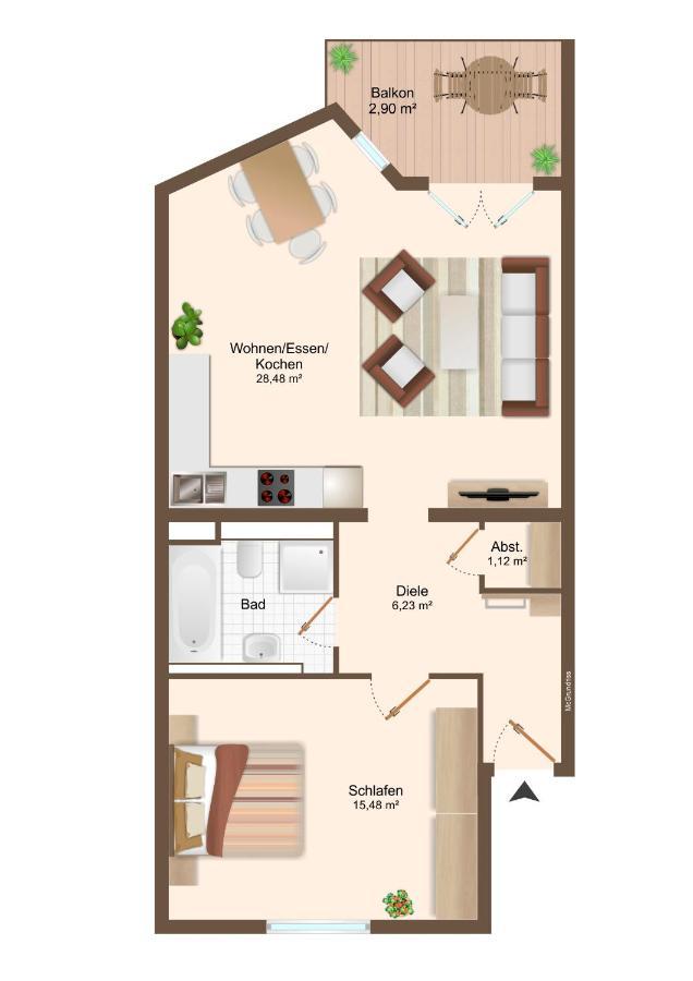 Apartamento Luxury Luisenthal Völklingen Exterior foto
